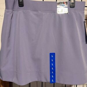 32 Degrees Purple Skater Mini Skirt Athletic